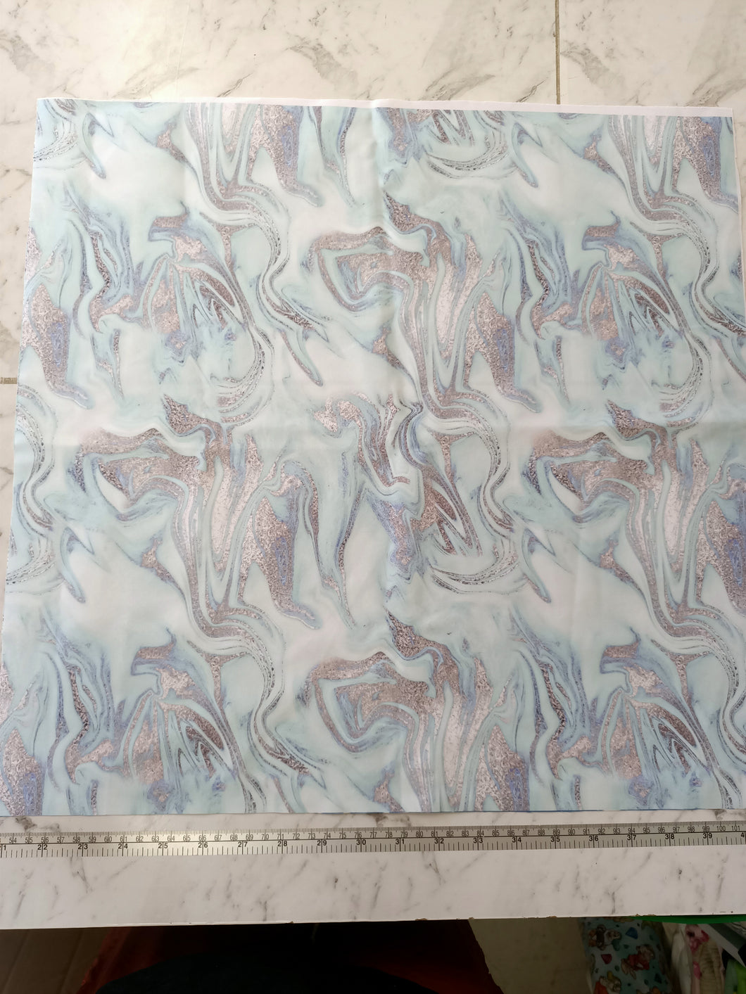 Marble swirl PUL