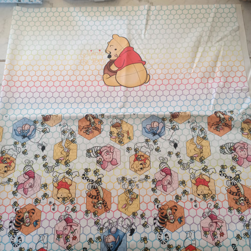 PUL nappy panel bear
