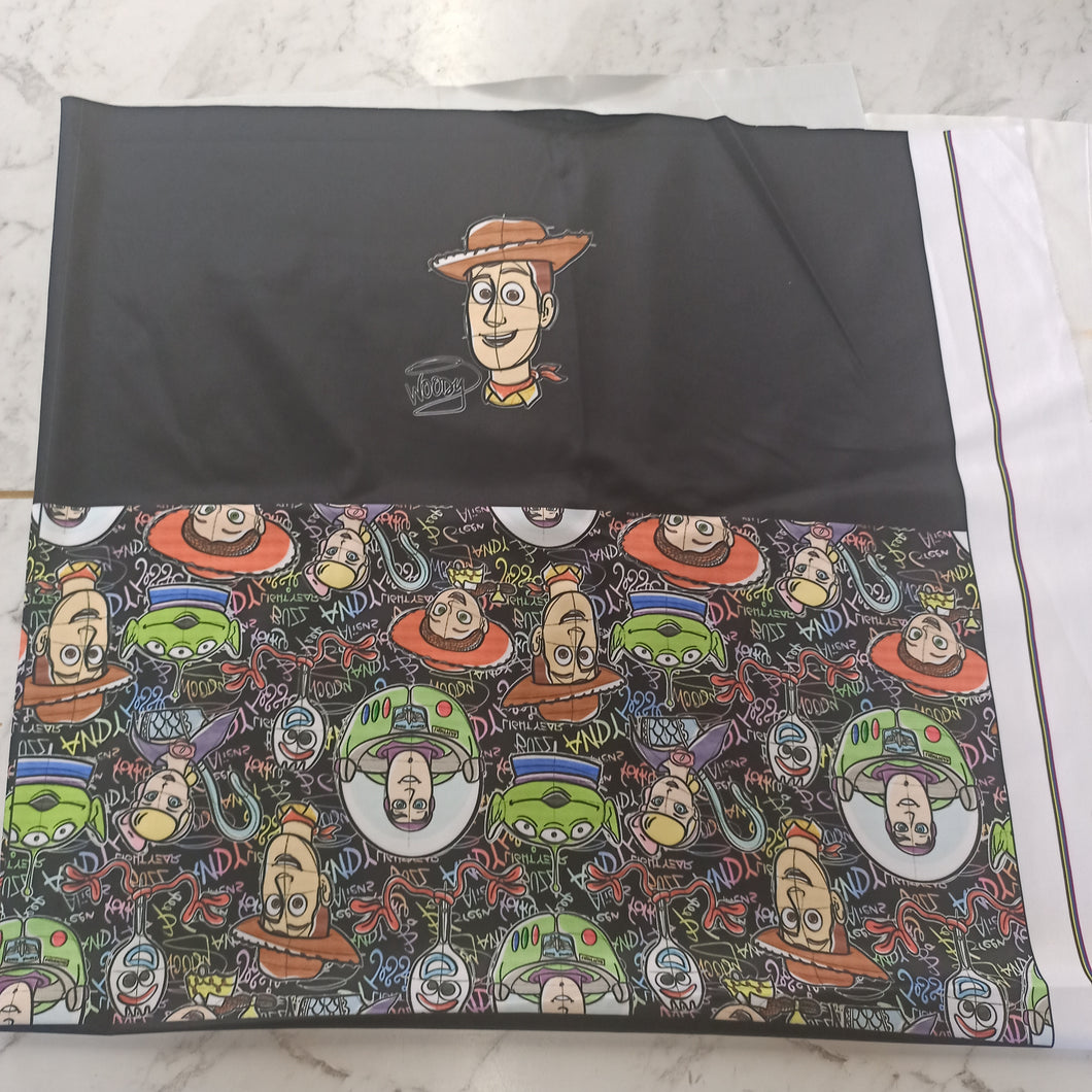 PUL nappy panel cowboy